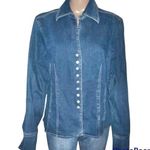 Dress Barn snap front denim jacket Photo 0