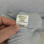 Pistola Womens XS Light Blue Pullover Crew Neck Ribbed Knit Sweater Cozy Photo 6