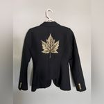 RARE Limited Edition Smythe Maple Leaf Duchess Blazer Size 4 Photo 3