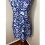 Nuu Muu The Scoop Athletic Activewear Dress‎ In Blue Floral XS Photo 5