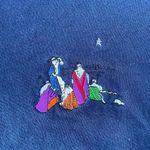 Vintage Three wise men Christian navy blue crewneck women’s size medium Photo 2