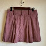 Love Riche Dusty Rose Pleated Corduroy Skirt Photo 3