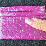 Coach  Embossed Card Holder Photo 0