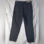 White Fox Boutique White Fox Distressed/Ripped Black Denim Jeans Size L With Raw Hem Photo 1