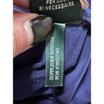 Ralph Lauren Lauren Long Sleeve Faux Wrap Round Neck Ruched Dress Size 6 Formal Photo 12