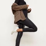 MM.LaFleur  The Harrington Legging - Vegan Stretch Leather In Black New Size 4 Photo 1