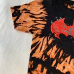 BATMAN Custom Black Bleach T Shirt / One Of A Kind Piece Size L Photo 3