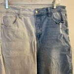 RSQ Womens Two Tone Multi Panel Crop Cropped Jeans 32x27 Waist 32” Size 30 Photo 1