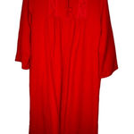 Vintage‎ Texsheen Lingerie Red House Coat Photo 0