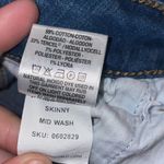 Warp + Weft Women’s JFK New York City Skinny Jeans Size 30 in Mid Wash Photo 5