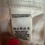 We The Free By Free People Women's Zip It Up Mini Denim Skirt White Photo 8