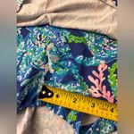 Lilly Pulitzer  Gianni Skirt Romper seahorse turtle coral M Photo 5