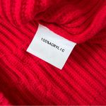 None Queen of Sparkles Fight! Win! Sweater Dress Red White Christmas Size M Photo 6