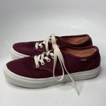 Vans ‎ maroon sneakers size 7 Photo 3