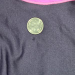 Lululemon  Dark‎ Navy Pink Athletic Tank Top Crossback Built in Bra Size 8 Photo 11