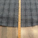 Veve Glen Plaid Flared Midi Skirt Elastic Waist Lined Women's Gray Photo 2
