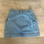PacSun  Light Blue Denim Jean skirt Photo 6