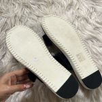 ALDO NWOT black faux croco double strap sandal with silvertone buckle design Photo 2