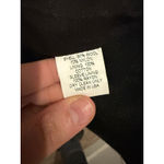 OAK Designer Luxury Waterfall Wool Drape Winter Coat Medium Black Heavy Weight Photo 9