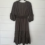 Max Studio Women’s Large Tiered Longsleeve Cottagecore Prairie Dress Photo 3