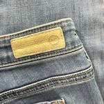 AG Adriano Goldschmied Jeans Women 30 The Stilt Cigarette Blue Roll-Up Ankle USA Photo 11