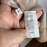 PPLA  Petra cold shoulder top tan tie dye shirt size large Photo 6