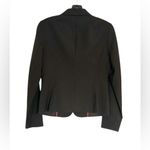 J.Crew  Suiting Black Lightweight Wool Lined Blazer Size 0 Photo 2