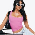 Princess Polly  Zoe Top Hot Pink Photo 0