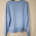 JoyLab Mon amour cherry Women's blue sweater Size Medium Photo 6