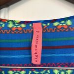 Eight Sixty Blue Sundress Sleeveless Scoop Neck Resort Wear Photo 2