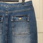 Saint Tropez West 90s Y2k Retro Maxi Denim Skirt - Size 8 Photo 10