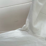 Anthropologie Edwin Malia Crop Utility Boyfriend Mid Rise Jeans Eggshell Size 30 Photo 5