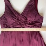 BHLDN Anthropologie  Angie Maxi Dress Women's XL Purple Bridesmaid Formal Pleated Photo 9
