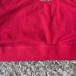Women's Red Ribbed Bralette Size L Photo 1