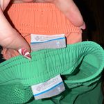 Columbia Dual Pack Baggy Athletic Shorts Green Salmon Pink Medium 4 6 8 summer Photo 5