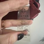 Satva  Organic Cotton Cowl Neck Long Sleeve Hoodie Sweatshirt Size Medium Photo 8