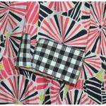 Foxcroft  Colorful Button Up Contrast Cuff Blouse Top Plus Size 20W Cotton V-Neck Photo 6