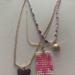 Universal Threads Universal Thread Sunflower and Heart Necklace 3 Piece Set - Gold Tone - NWT Photo 4