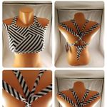 Marilyn Monroe NWOT  Striped Bikini M Photo 4