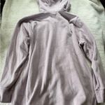 Isaac Mizrahi SOHO Plushed Back Zip Front Tunic Hoodie Purple A294467 QVC Photo 1