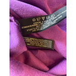 Ralph Lauren Big Logo Polo Shirt Tee Top Purple PREPPY Size Medium M Gold Cotton Photo 4