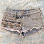 PacSun Low Rise Embroidered Denim Shorts Photo 2