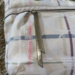 Coach  Poppy Tattersall Signature Plaid Tote Photo 2