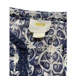 Anthropologie  top by Maeve blue & white boho style sz 2 Photo 3