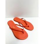 Tkees  Flip Flops Size 5 Coral Slip On Leather Sandals Photo 1