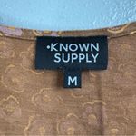 Known Supply Kalen Dress Spice Pop Floral Size Medium Brown Photo 6
