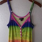 Love L Summer Candy Striped Sleeveless Maxi Dress Pink Size L Photo 7