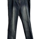 Vintage Y2K Angels Lowrise Bootcut Embroidered Zip Up No Pocket Jeans Size 37” Blue Photo 0