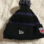 Baltimore Ravens Women’s New Era Knit Hat O/S EUC Photo 2