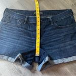 Abercrombie & Fitch Shorts Dark Wash 29 Waist Rolled Hem Photo 9
